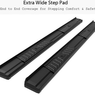 APG® - 6" S Series OE Style Cab Length Black Running Boards