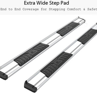 APG® - 6" S Series OE Style Cab Length Polished Running Boards