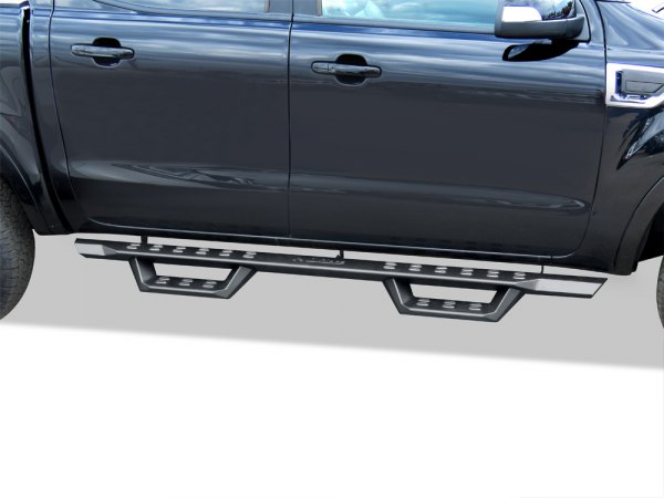 APG® - RS Drop Style Black Rectangular Nerf Bars