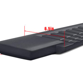 APG® - 6.5" T Series Cab Length Black Running Boards