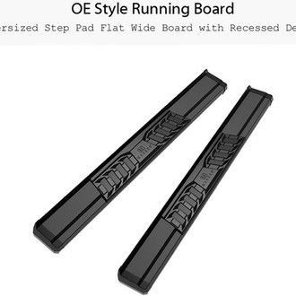 APG® - 6" S Series OE Style Black Running Boards