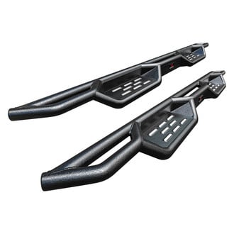 APG® - Drop Down Style Cab Length Black Nerf Bars