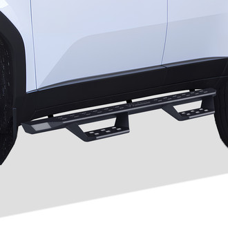 APG® - 5" RS Drop Style Black Rectangular Nerf Bars