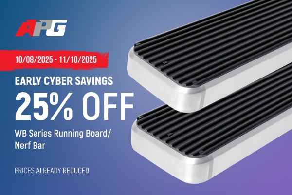 Nerf Bar シボレー郊外15-20 APG 6 