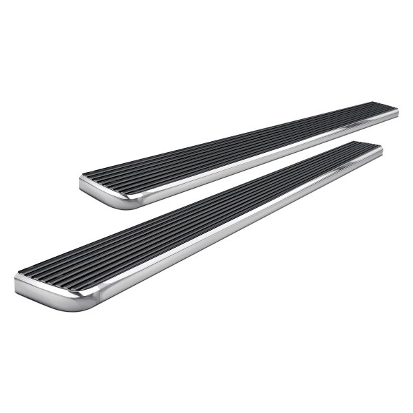 APG® - 5" iStep Cab Length Silver Running Boards