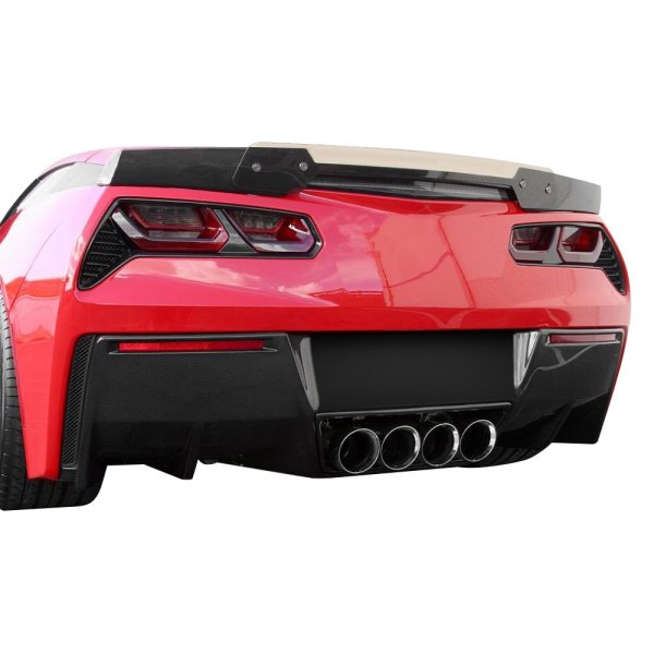 APR Performance® - Track Pack Style Carbon Fiber Rear Deck Spoiler with Wickerbill