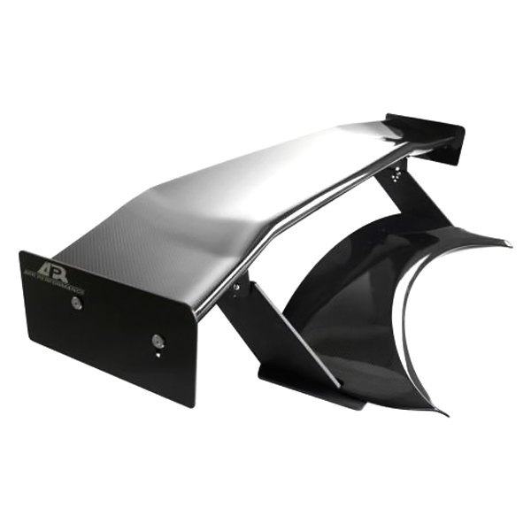 APR Performance® - GTC-500 Carbon Fiber Adjustable Rear Wing with Trunk Replacement