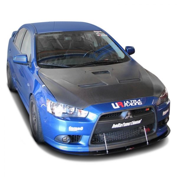 APR Performance® - Carbon Fiber Front Wind Splitter with Rods