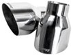 Slash-cut exhaust tips with a polished finish and the discreet APR logo add a sleek accent to your ride