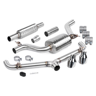 APR® - 304 SS Cat-Back Exhaust System with Split Rear Exit