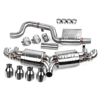 APR® - 304 SS Cat-Back Exhaust System with Quad Rear Exit