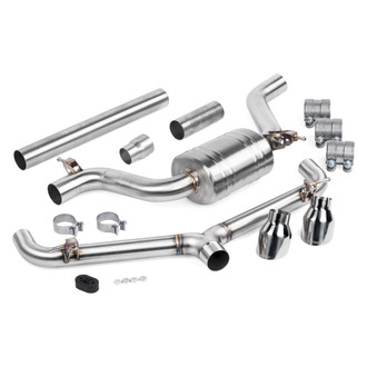 APR® - 304 SS Cat-Back Exhaust System with Split Rear Exit
