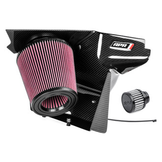 APR® - Open Carbon Fiber Black Cold Air Intake System with Red Filter