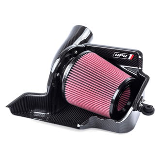 APR® - Open Carbon Fiber Black Cold Air Intake System with Red Filter