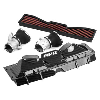 APR® - Carbon Fiber Black Cold Air Intake System with Red Filter