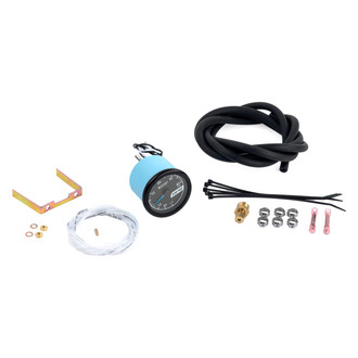 APR® - 2-3/64" Mechanical Boost/Vacuum Gauge System with Blue Needle, 0-40 PSI