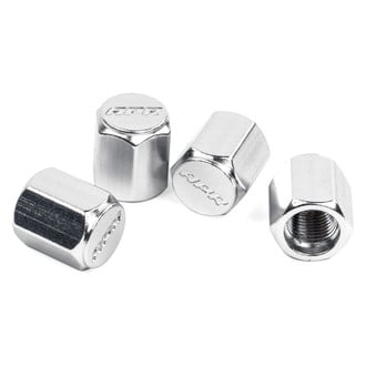 APR® - Silver Wheel Valve Stem Caps