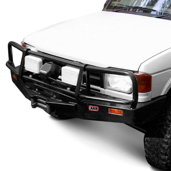ARB® - Deluxe Full Width Front HD Black Powder Coated Bumper 