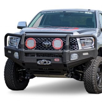 2017 Toyota Tundra Custom 4x4 Off-Road Steel Bumpers | CARiD