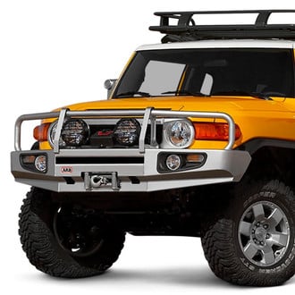 ARB® - Deluxe Full Width Black Powder Coated Front Winch HD Bumper with Grille Guard