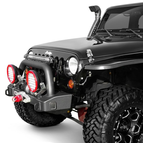 ARB® - Deluxe Stubby Front HD Textured Black Bumper 