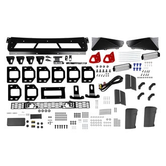 ARB® - Summit Full Width Black Powder Coated Front Winch HD Bumper with Grille Guard