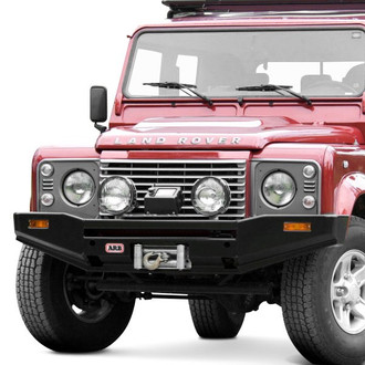 ARB® - Sahara Full Width Black Powder Coated Front Winch HD Bumper