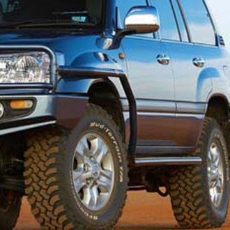 ARB® - Deluxe Black Side Protection Steps