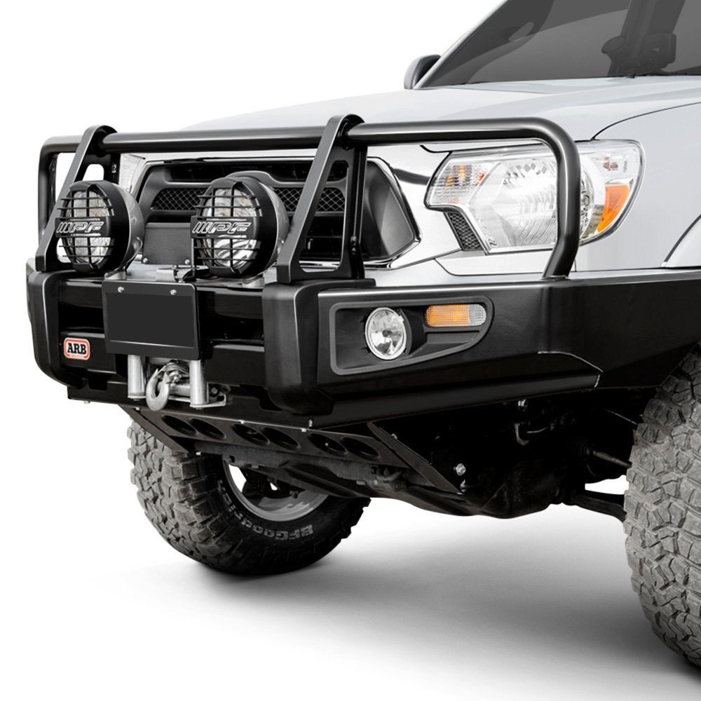 ARB 4x4 Accessories 3423040 Front Deluxe Bull Bar Winch Mount Bumper  3423040 - Tint World