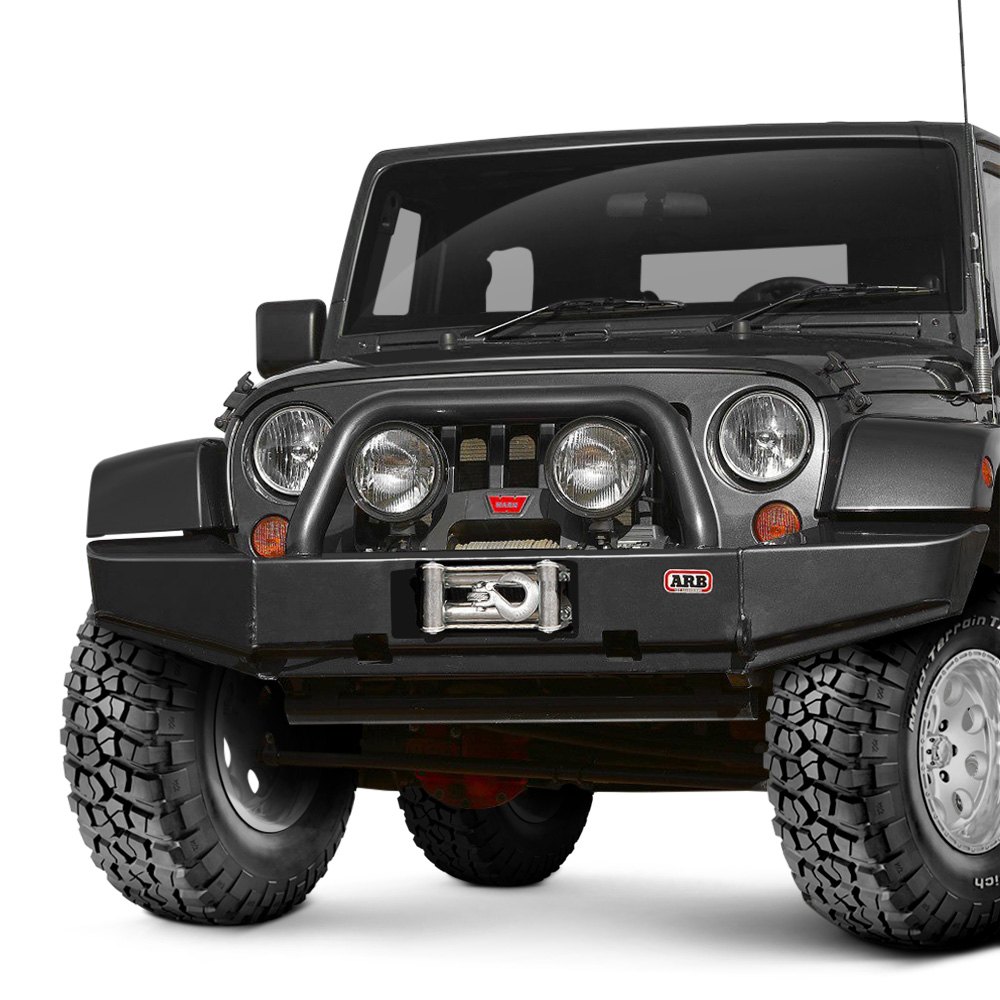 ARB® - Sahara Full Width Front HD Bumper with Hoop
