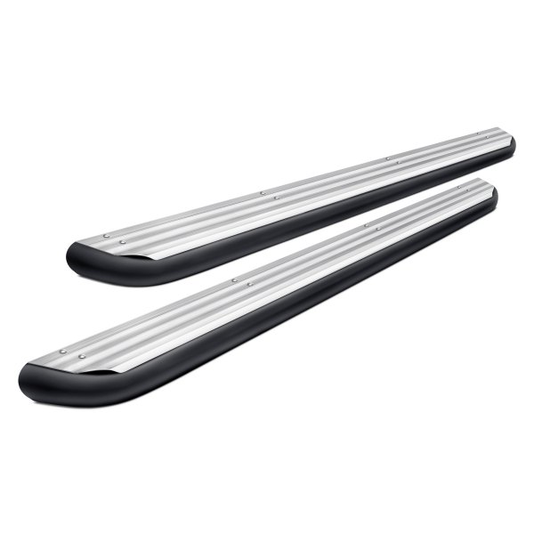 ARB® - Summit Series Black with Chrome Side Steps with Rails