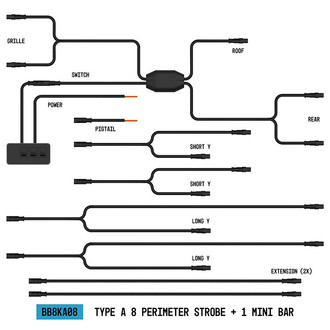 Arc Lighting® - StrobeLink™ Harness