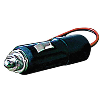 Aries Technology® - Heavy Duty Male Cigarette Lighter Plug with 4" Lead of 16 Gauge Wire