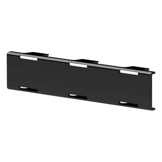 Aries® - 10" Rectangular Black Plastic Light Covers