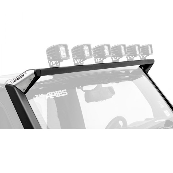Aries® - Windshield Frame Mounts for Up to 50" LED Light Bars or up to 9" LED Lights