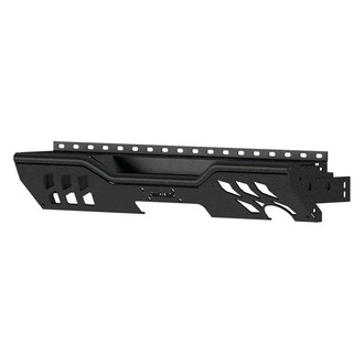 Aries® - TrailChaser™ Mid Width Textured Black Rear Modular Bumper