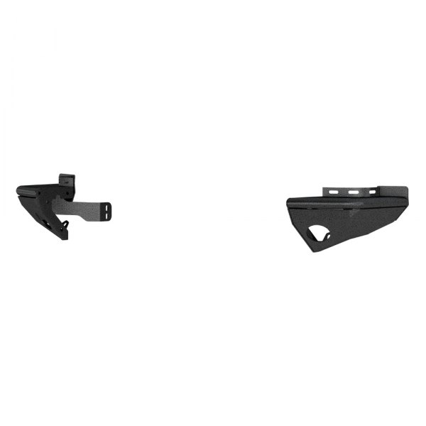 Aries® - TrailChaser™ Rear Textured Black Side Extensions