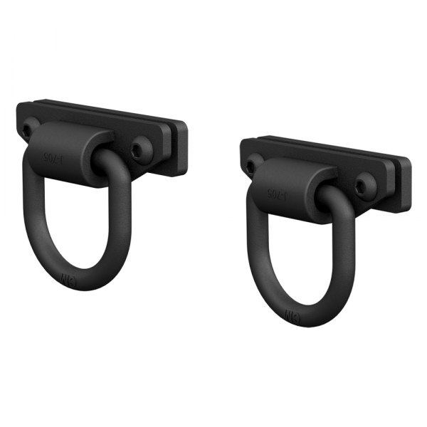 Aries® - TrailChaser™ Textured Black D-Rings for Front and Rear Bumpers