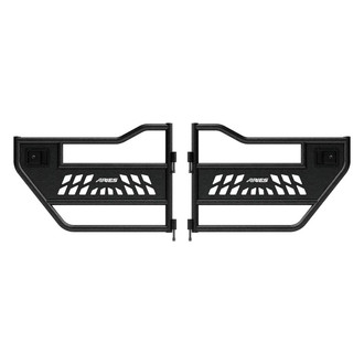 Aries® - Textured Black Rear Tubular Doors