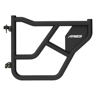 Aries® - Textured Black Rear Tubular Doors