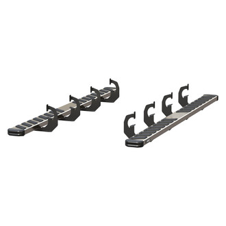 Aries® - 6" NovaTrac Cab Length Polished Running Boards