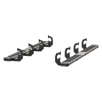 Aries® - 6" NovaTrac Cab Length Polished Running Boards