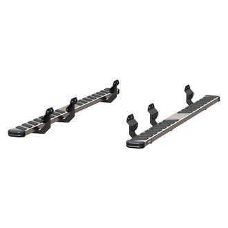 Aries® - 6" NovaTrac Cab Length Polished Running Boards