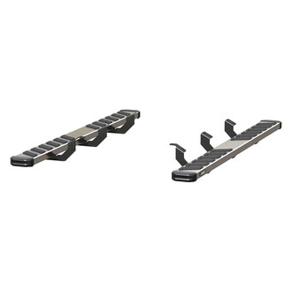 Aries® - 6" NovaTrac Cab Length Polished Running Boards