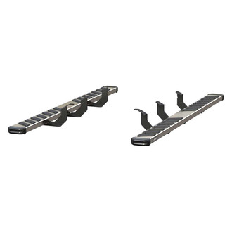 Aries® - 6" NovaTrac Cab Length Polished Running Boards