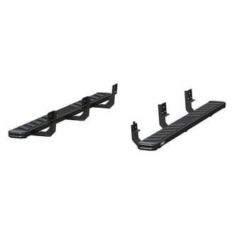 Aries® - 6" NovaTrac Cab Length Black Running Boards