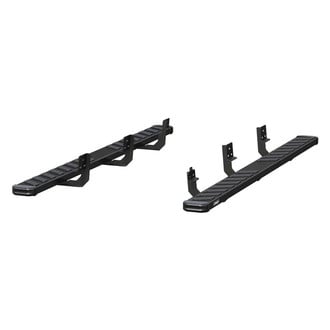 Aries® - 6" NovaTrac Cab Length Black Running Boards