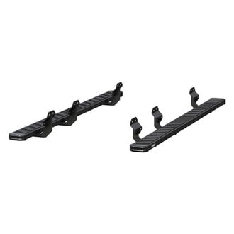 Aries® - 6" NovaTrac Cab Length Black Running Boards