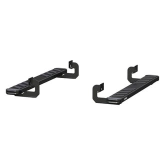 Aries® - 6" NovaTrac Cab Length Black Running Boards