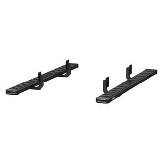 Aries® - 6" NovaTrac Cab Length Black Running Boards